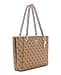 GUESS Women's Noelle Ii Tote, Shoulder Bag, Latte Logo, One Size - 2