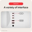 LG SMART Monitor 32U850SA-W, 4K UHD IPS 32 inch, 60Hz, 5ms GtG, HDR10, Wi-Fi, Bluetooth, Airplay, webOS smart apps with remote, Webcam, Built-in speakers, HDMI, USB-C (90W PD), White - 9