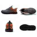 Generisch Scarpe da ginnastica da uomo nere: scarpe da corsa alla moda, leggere, traspiranti, scarpe da corsa, scarpe da ginnastica, scarpe da corsa, scarpe da corsa, scarpe da corsa, scarpe da - 4