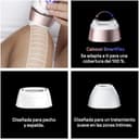 Braun Depiladora Luz Pulsada Smart IPL Skin i·expert, Depilación Láser en Casa, Reducción Permanente del Vello, Depiladora Laser con 3 Cabezales, Neceser Y Maquinilla Venus, Blanco/Bronce, PL7311 - 8