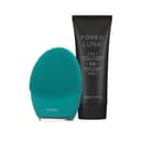 FOREO Gentelman’s Choice LUNA 4 MEN Set - Gesichtsreinigungsbürste für Haut & Bart + LUNA 2-in-1 Rasiergel & Gesichtsreiniger, 100 ml - Straffende Hautpflege Männer - mit App - USB-aufladbar - 1