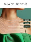 ChicSilver Collar Plata de Ley 925 para Mujer 1.5mm Cadena Fina Apilable para Colgante 55cm 22 Pulgadas Chapado en Oro Blanco Joyería Preciosa - 3