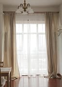 Tessuto in lino di cotone naturale per tende, tende, borse artigianali fatte a mano per cucire fai da te tappezzeria, morbido tovaglia, cuscino per divano - 7