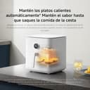 Xiaomi Smart Air Fryer 6.5L - Freidora de aire 6.5L, 1800W, +100 recetas, pantalla OLED, temperatura regulable 40°C-220°C °, Cocción uniforme 360°, negro (Versión ES) - 4