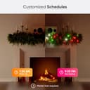 Nanoleaf 24M Smarte Lichterkette with Weihnachtsszene, RGBIC LEDs, drinnen und draußen, Musik Sync, Matter über WLAN, Funktioniert mit App, Sprachsteuerung (Alexa Google Apple Home) Dekoration - 4