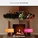Nanoleaf 24M Smart Luci a stringa collegate con Scena Natalizia, 300 LED RGBIC indirizzabili, Interno & Esterno, Musical Sync, Matter sopra WiFi, Controllo tramite App, Voce (Alexa Apple Google Home) - 4