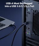 Syntech Link Cable 8m Compatible with Oculus/Meta Quest 3/Meta Quest 3S, Quest2/Pro/Pico 4/Ultra Accessories and PC/SteamVR, High Speed PC Data Transfer, USB 3.0 to USB C Cable for VR Headset, Black - 6