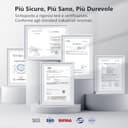 Newtral MAGICH003 Sedia Ufficio Ergonomica Lombare, Sedia Scrivania Poltrona Ergonomica con Braccioli Regolabile, Ergonomic Office Chair Oscillazione a 96-126° (MAGICH003, Nero) - 7