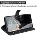 EuoDuo for Realme GT Neo6 SE 5G Wallet Phone Case PU Leather 3D Animal Pattern Flip Folio Pouch Cover with Magnetic Closure Card Holder - Fox in Winter - 4