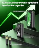 HELLCOOL Play y Kit de Carga USB Bateria para Mando Xbox One/Xbox Series, 2X4800mWh Bateria Compatible con la Mando Xbox One S/X/Elite, Xbox Series X/S, 12 Horas de Juego - 8