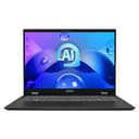 MSI Prestige 16 AI Studio Laptop - (16" 16:10 UHD+ OLED, Latest Intel Core Ultra 9 185H, NVIDIA GeForce RTX 4060, 32GB RAM,1TB NVMe PCIe SSD, Intel WIFI 7BE, Windows 11 Home) -Stellar Grey - 1