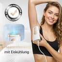 Haarlosy IPL Geräte Haarentfernung Laser für Damen und Herren – 10 °C Eiskühlkontakt zu Hause für Schmerzfreie und Langanhaltende Ergebnisse, 86% Haarreduktion in 3 Wochen für Körper, Beine, Bikini - 2