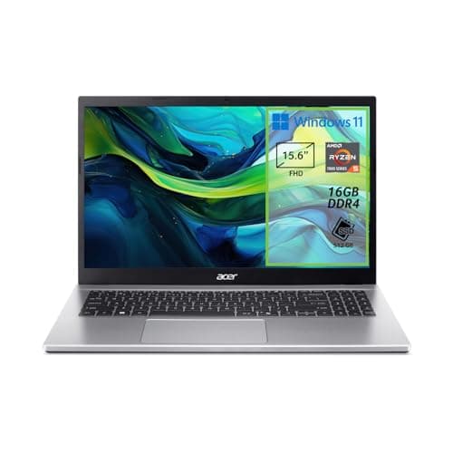 acer Aspire Go 15 AG15-42P-R21G PC Portatile, Notebook, Processore AMD Ryzen™ 7 5825U, RAM 16 GB DDR4, 512 GB PCIe NVMe SSD, Display 15.6" FHD, Scheda Grafica AMD Radeon, Windows 11 Home, Silver