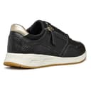 Geox Women D Bulmya B Sneaker, Black, 5 UK - 7