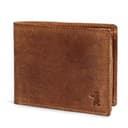 Berliner Bags Portafoglio Uomo in Vera Pelle con Protezione RFID, 4 Carte, 2 Scomparti Banconote, Portamonete, Tasca Documenti, Gettone Carrello, Scatola Regalo – Marrone - 1