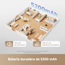 DREAME L10s Pro Gen 3 Robot Aspirador y Friegasuelos Inteligente, Succión Vormax de 13.000 Pa, Sistema de Fregado DuoScrub, Mopa con Elevación Automática 7 mm, Alcanza lo Inalcanzable, 5200 mAh, Negro - 6