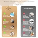 VEEL PET Premium Hundekorb orthopädisch groß – Anatomisches Winter Hundebett mit Zertifiziertem Memory Foam – Abnehmbarer & Waschbarer Bezug, Wasserdicht, Bequemes Hundesofa für große Hunde XL - 5