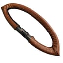 Copri maniglia per passeggino in pelle PU compatibile con passeggino Stokke Xplory V4 / V5, manicotto rimovibile con apertura a cerniera, antipolvere, impermeabile (marrone) - 1