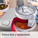 Bosch MUM5 CreationLine - Robot de cocina, potencia de 1000 W, 7 velocidades + función Pulse, color rojo - 3