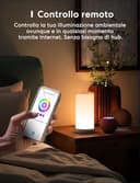 meross Lampada Smart da Comodino a LED, abat jour da comodino Portatile Compatibile con HomeKit, Alexa, Google e SmartThings, Luce Notturna LED Dimmerabile, per Camera da Letto, Soggiorno - 3