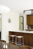 SHISEDECO Modern Sunburst Clock in Multicolor, Non Ticking Wooden Mid Century Retro Design Decorative Silent Wall Quartz Clocks for Home, Living Room, Office and Bedroom etc. - 4