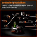 WORX WR206E Landroid Vision Robotic Lawn Mower – 600m² Patented AIA Mowing Multi-Zone, Auto Charging, 20V PowerShare Battery, Rain Sensor, Cut-to-Edge Technology, App-Controlled, Accessories Included - 10