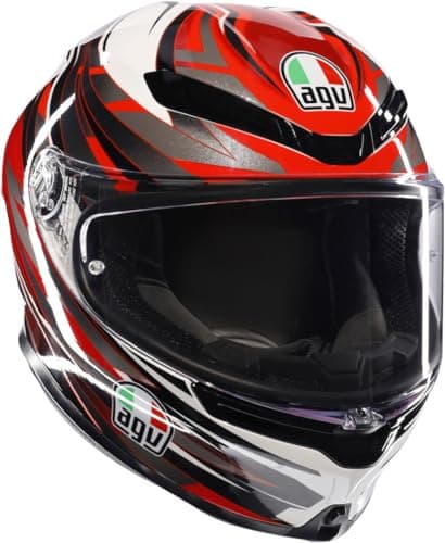 AGV K6 S E2206 MPLK REEVAL WHITE/RED/GREY S