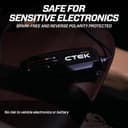 CTEK NXT 5 Smart Battery Charger 12V, Lead Acid and Lithium Compatible, Robust 5A Charger, Reconditioning Mode, AGM Optimisation, Temperature Compensation, Easy-to-Use Battery Maintainer - 7