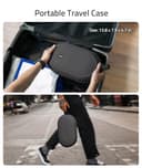 Syntech Tragetasche Kompatibel mit Meta Quest 3S/Quest 3/Oculus Quest2/VP/Pico4, Zubehör VR Gaming Headset mit Elite Strap, Touch Controllern, Premium Material ＆ Ultra-Sleek Design (Schwarz) - 5