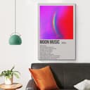 YCWUKARTS Coldplay-Moon Music Posters, Music Canvas Wall Art Vintage Prints For Home & Office Wall Decor 16x24inch(40x60cm) Unframe-style - 4