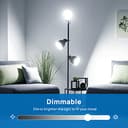 Linkind Dimmerabile Lampadine LED E27, Golf P45/G45, 4,2W(Equivalenti a 40W), Luce Bianca Fredda 6500K, 470 Lumen, Pacco da 6 - 3