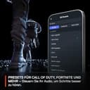 SteelSeries Arctis Nova 3P Wireless - PS5 Headset & PC Gaming Headset – App-Steuerung – 40 Std. Akku – Neodym-Magnet-Treiber – 2,4 GHz/Bluetooth – Abnehmbares Mikrofon – Für PS5, PC, Switch - Schwarz - 3