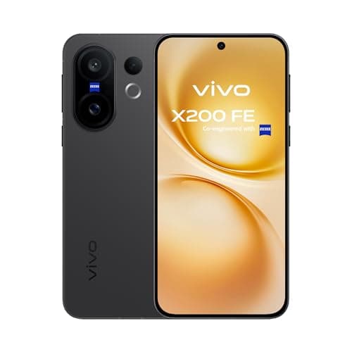 vivo X200FE 5G,Cameraphone ZEISS Teleobiettivo 50MP,Smartphone ZEISS 6.31" Master Color Display,12+12GB RAM,512GB ROM,Dimensity 9300 plus,IP68+IP69,6500mAh,90W FlashCharge,NFC, Black Luxe