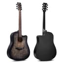 Winzz Westerngitarre 4/4, Akustikgitarre Erwachsene 41 Zoll, Anfänger Gitarren Set (Gravur im Vintage-Stil) - 3