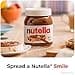 Nutella Hazelnut Chocolate Spread Jar for Pancakes, Party Food, Unique Recipe for a Smooth Texture and an Unmistakable Taste, Pack of 1 x 750g - 3