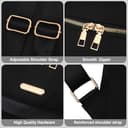 Nexum Backpack Women Nylon Waterproof Casual Daypacks Multipurpose Convertible Backpack School Bag for Girls Lightweight Girls Rucksack Classic Casual Backpack for Travel College Work (Beige) - 7