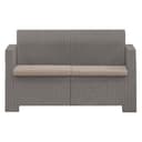 BICA 9067.3 Set Nebraska Salottino 4 Posti, Marrone, 281 x 155 x 79 cm - 4