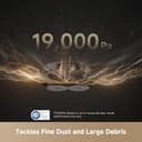 dreame L40s Pro Ultra Robot Vacuum Cleaner, 19,000Pa Suction, Mop Self-Cleaning, 100% Detangling DuoBrush, Extending Mops and Side Brush for Full Coverage, Avoids 180+ Objects, APP&Voice Control - 3