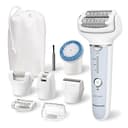 Panasonic ES-EY90-A511 Wet and Dry Epilator, Double Disc with 60 Tweezers, Flexible 90° Pivoting Head, 3 Speed Seting & LED Light, Up to 30 Minutes Operation Time. - 6