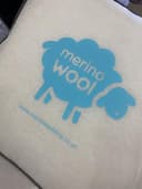 Manta de lana merino, regalo para bebé, 140 x 100 cm, producto natural - 6