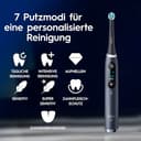 Oral-B iO Series 9 Elektrische Zahnbürste, Doppelpack — Electric Toothbrush, Inkl. 3 Aufsteckbürsten, Lade-Reise-Etui, Schnellladestation — 7 Modi für Zahnpflege, Designed by Braun, Schwarz und Rosa - 10