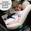 My Babiie MBCS300 Easy 360° Spin R129 Baby Car Seat – Top Tether, ISOFIX, Birth to 12yrs (40-150cm), i-Size, ERF, Group 0+/1/2/3, Rotating 360 Swivel - Pink Leopard - 2