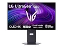 LG UltraGear OLED 32GX850A Monitor Gaming 32" UHD 4K 165Hz / FHD 330Hz, OLED 0,03ms (GtG), G-Sync Compatible, AMD FreeSync Premium Pro, VRR, HDR400 True Black, HDMI 2.1, DP, Hub USB, AUX, Nero - 1