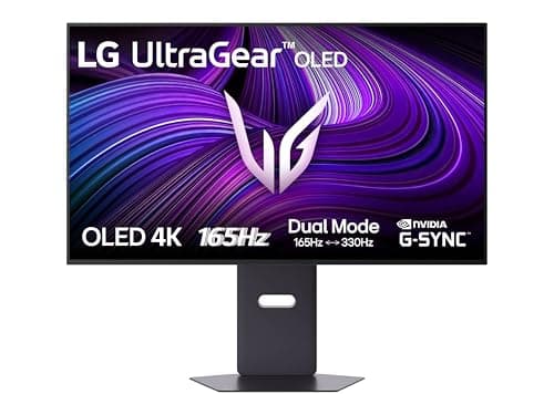 LG UltraGear OLED 32GX850A Monitor Gaming 32" UHD 4K 165Hz / FHD 330Hz, OLED 0,03ms (GtG), G-Sync Compatible, AMD FreeSync Premium Pro, VRR, HDR400 True Black, HDMI 2.1, DP, Hub USB, AUX, Nero