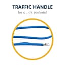 RUFFWEAR Correa de Perro, Front Range Leash, Ligera y Duradera, 1,5 m con manija Acolchada y Clip Crux Giratorio Seguro, Correa Tubelok compacta y aerodinámica, Coastal Fade - 6