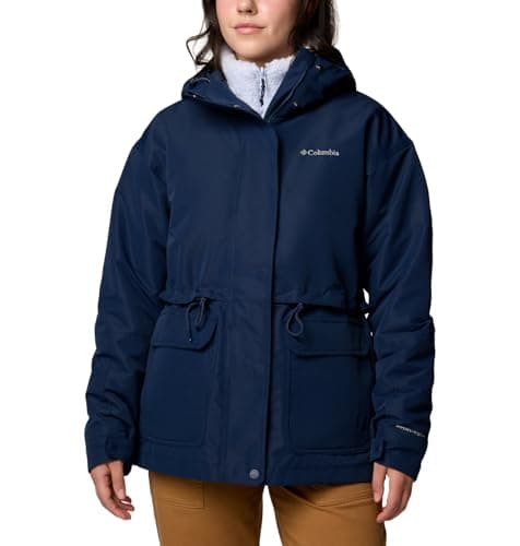 Columbia Mujer Chaqueta Impermeable 3 en 1 Drop Ridge II