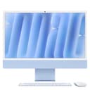 Apple iMac All-in-One Desktop-Computer mit M4 Chip mit 8 Core CPU und 8 Core GPU: 24" Retina Display, 16 GB gemeinsamer Arbeitsspeicher, 256 GB SSD Speicher, passendes Zubehör; Blau - 1