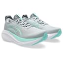 ASICS Women's Gel-Nimbus 27 Running Shoe, Piedmont Grey/Illuminate Mint, 40.5 EU - 2