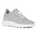 Geox D Spherica A, Zapatillas Mujer, Gris Lt Grey, 38 EU - 3