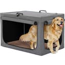 Petsfit Transportín de Perros portátil y Plegable Bolsa transportín para Perros trasportines Perro Mediano Grande para Interiores y Exteriores - 1